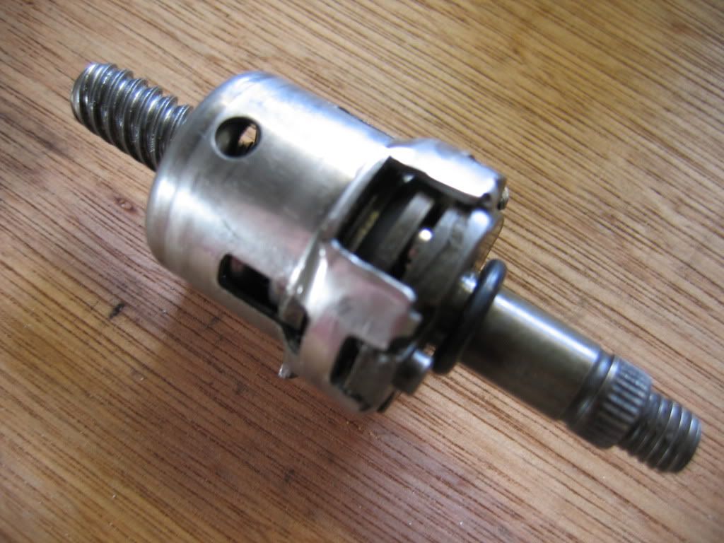 "Hydraulic" handbrake